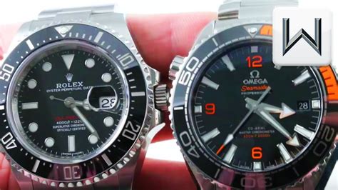 rolex omega vs sea dweller.